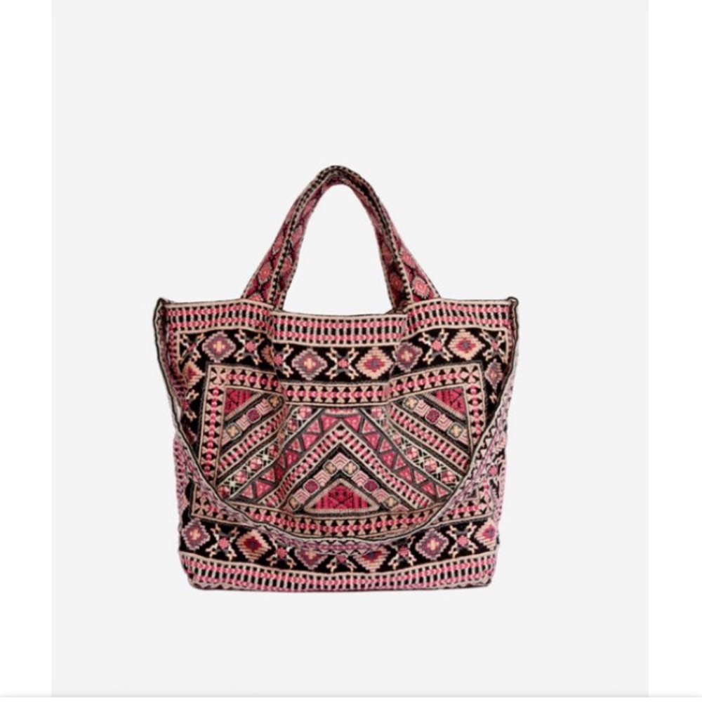 Johnny Was Sabriya Velvet Tote